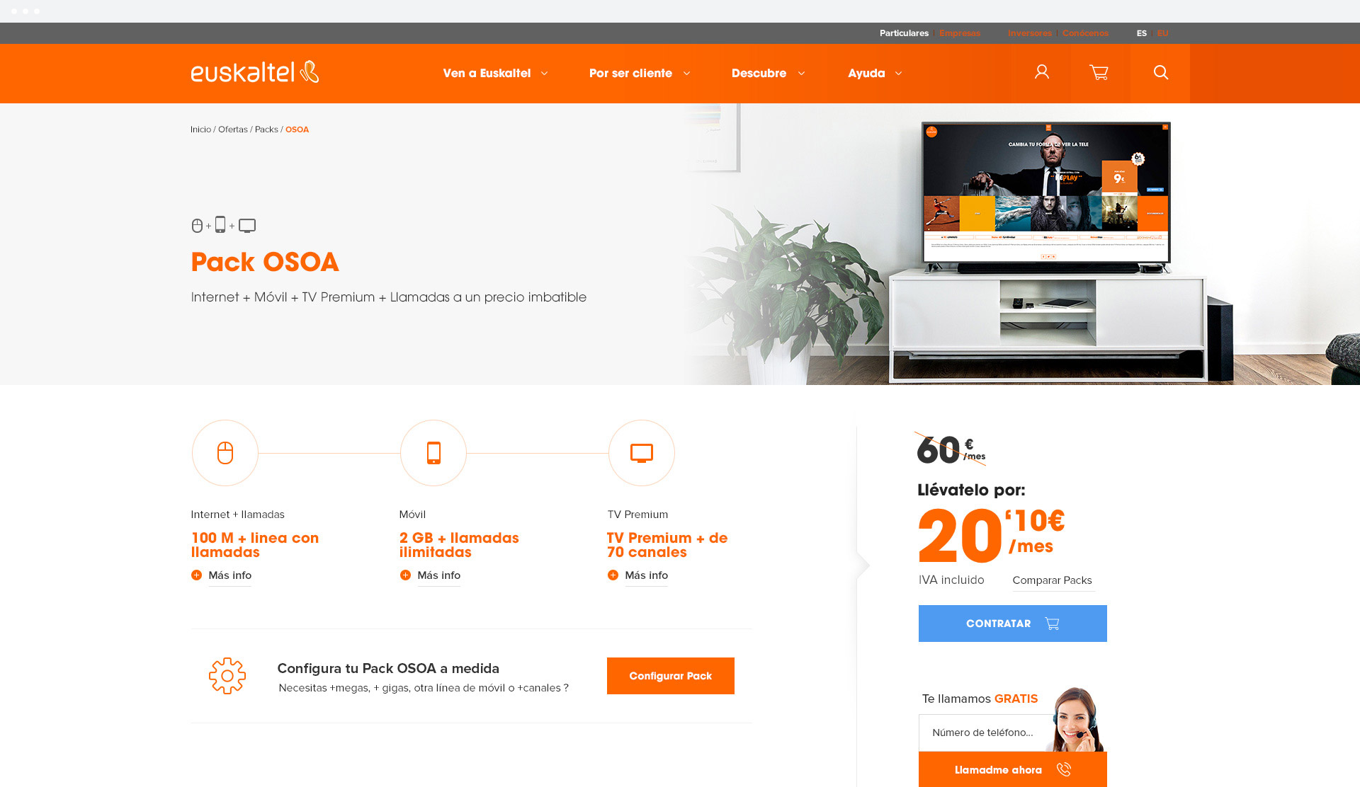 euskaltel oferta